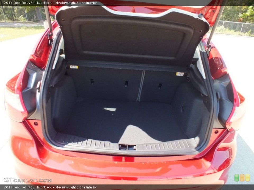Medium Light Stone Interior Trunk for the 2013 Ford Focus SE Hatchback #71697190