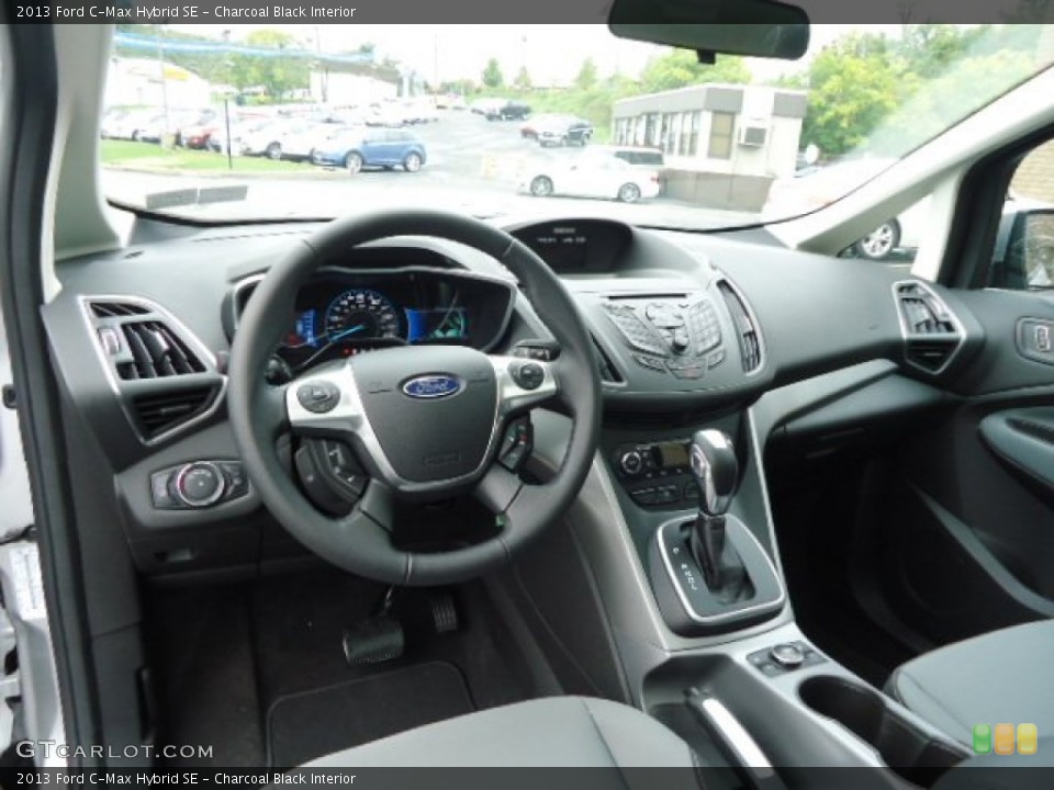 Charcoal Black Interior Dashboard for the 2013 Ford C-Max Hybrid SE #71698726