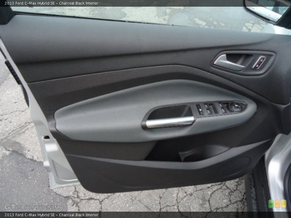 Charcoal Black Interior Door Panel for the 2013 Ford C-Max Hybrid SE #71698735