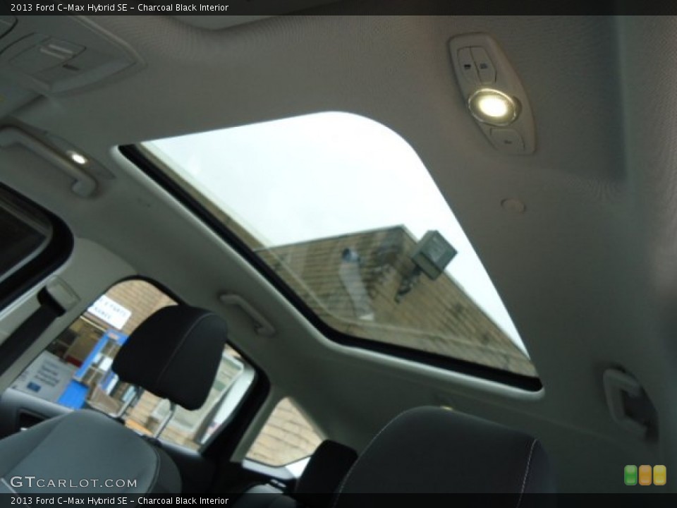 Charcoal Black Interior Sunroof for the 2013 Ford C-Max Hybrid SE #71698744