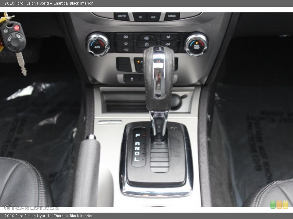 Charcoal Black Interior Transmission for the 2010 Ford Fusion Hybrid #71701957