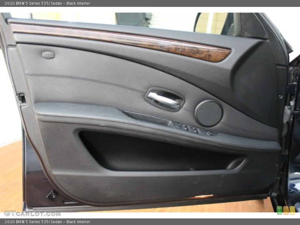 Black Interior Door Panel for the 2010 BMW 5 Series 535i Sedan #71702881
