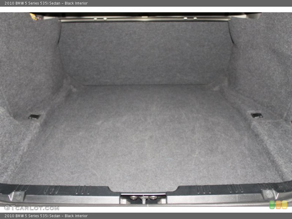 Black Interior Trunk for the 2010 BMW 5 Series 535i Sedan #71703001