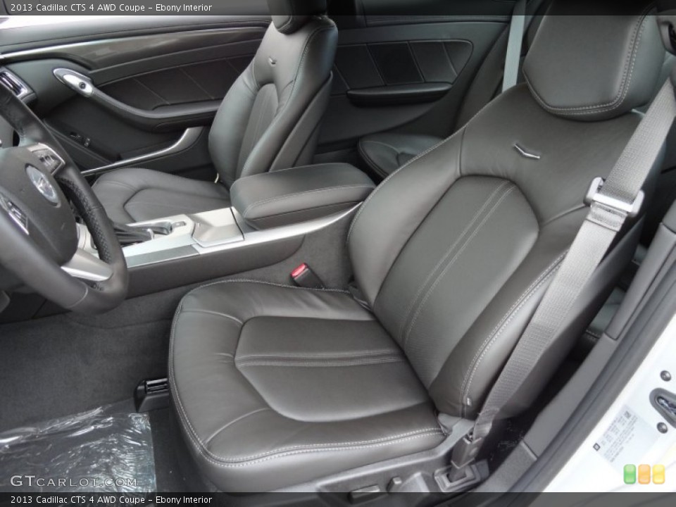 Ebony Interior Photo for the 2013 Cadillac CTS 4 AWD Coupe #71703688