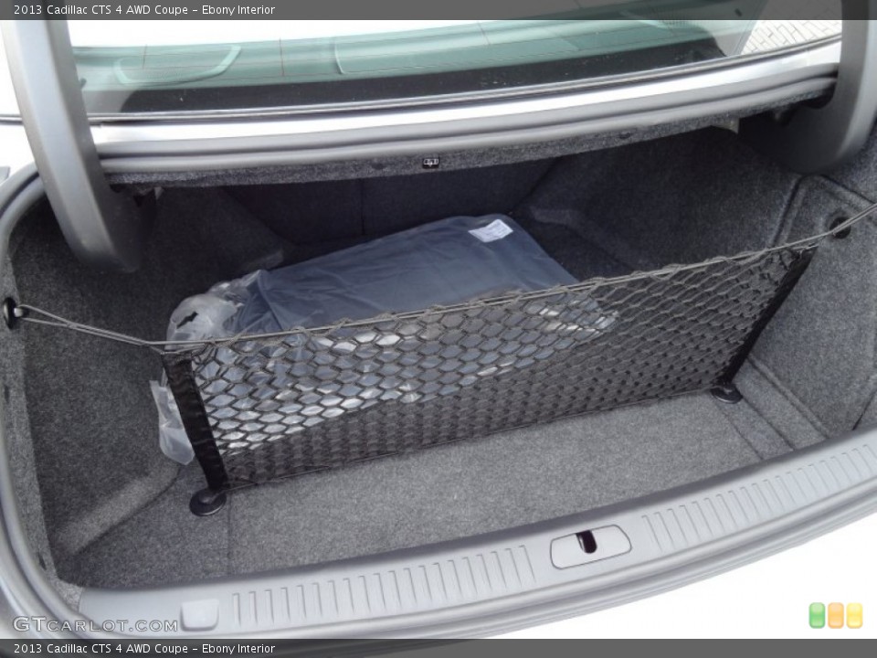 Ebony Interior Trunk for the 2013 Cadillac CTS 4 AWD Coupe #71703709