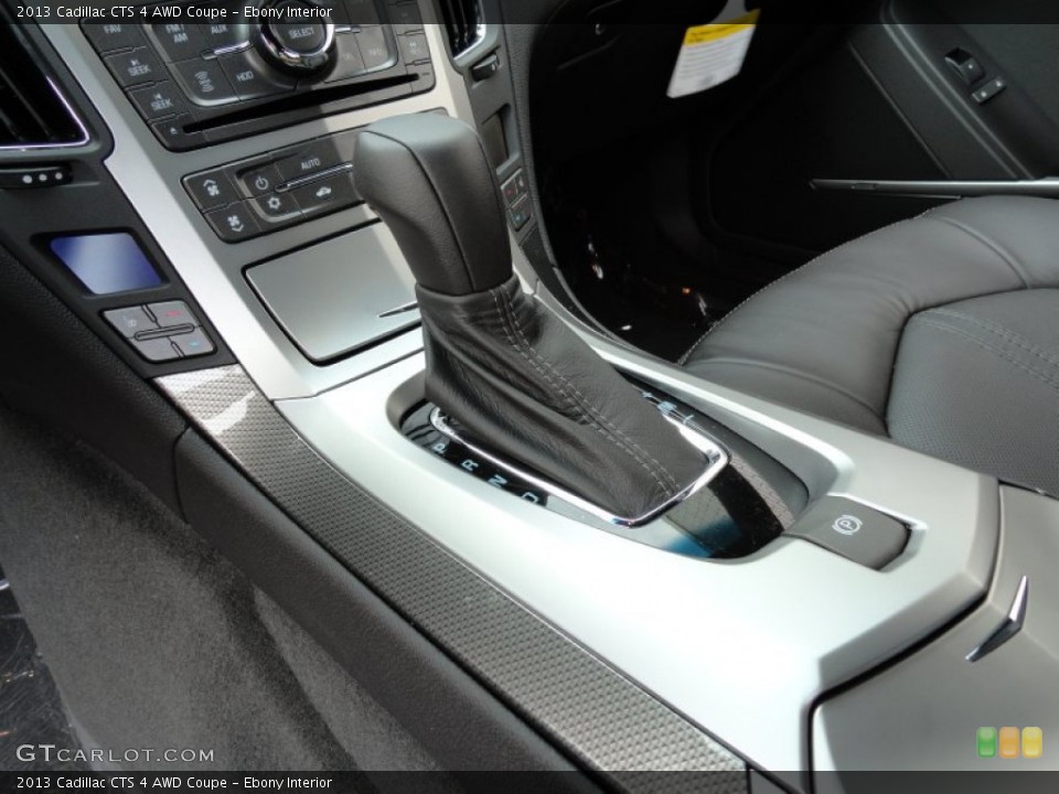 Ebony Interior Transmission for the 2013 Cadillac CTS 4 AWD Coupe #71703754