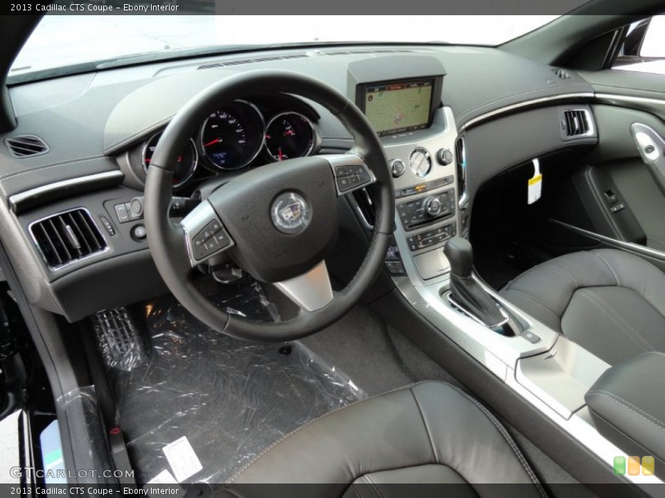 Ebony Interior Prime Interior for the 2013 Cadillac CTS Coupe #71703862