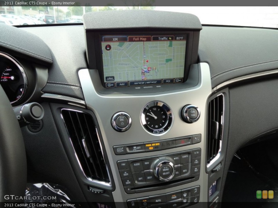 Ebony Interior Controls for the 2013 Cadillac CTS Coupe #71703943