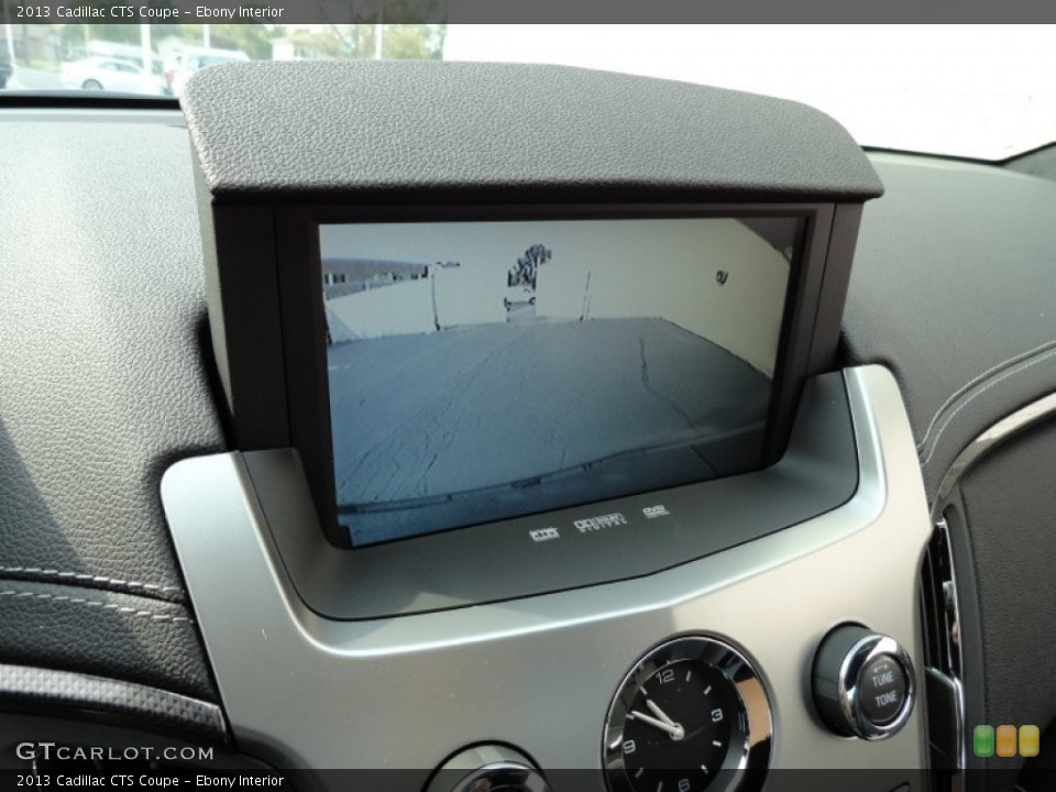 Ebony Interior Controls for the 2013 Cadillac CTS Coupe #71703958
