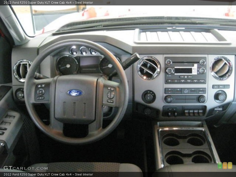 Steel Interior Dashboard for the 2012 Ford F250 Super Duty XLT Crew Cab 4x4 #71706361