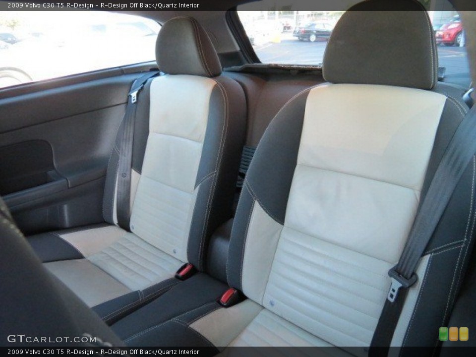 R-Design Off Black/Quartz Interior Rear Seat for the 2009 Volvo C30 T5 R-Design #71708110