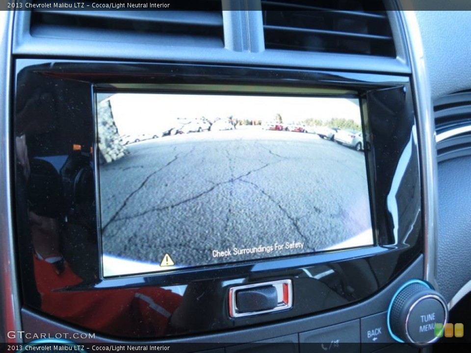Cocoa/Light Neutral Interior Controls for the 2013 Chevrolet Malibu LTZ #71709868