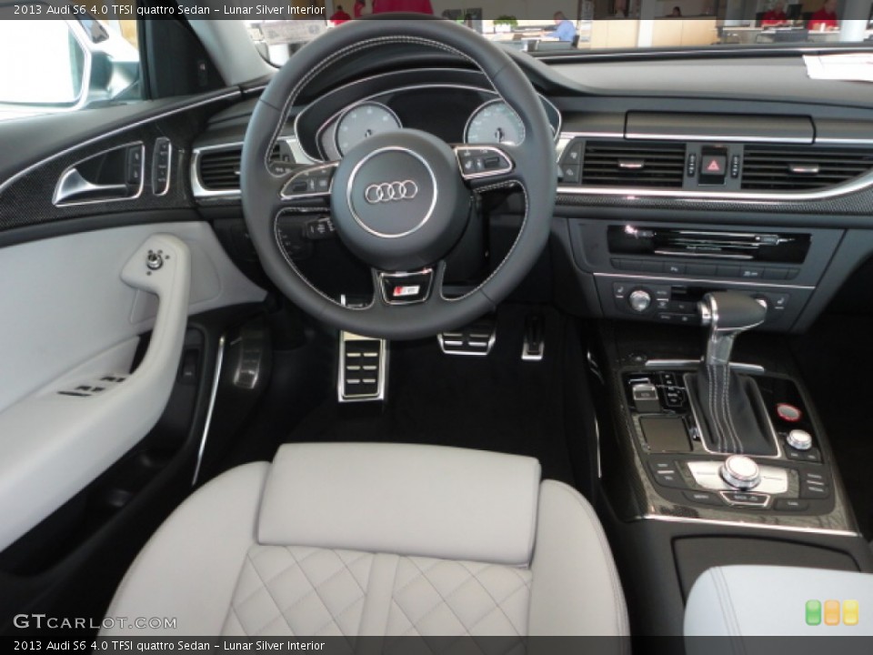 Lunar Silver Interior Dashboard for the 2013 Audi S6 4.0 TFSI quattro Sedan #71712187