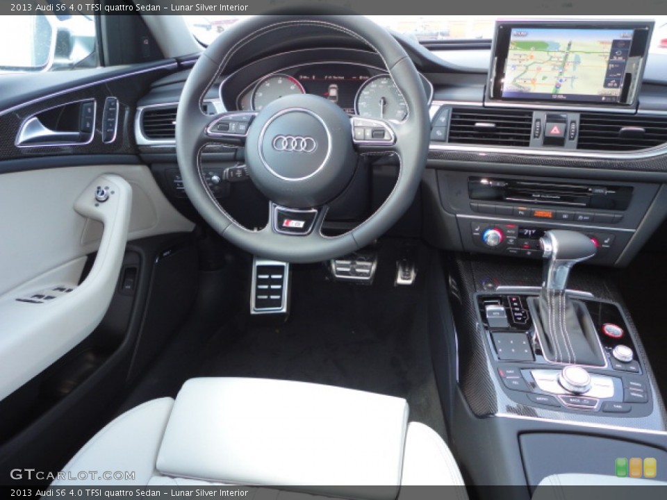 Lunar Silver Interior Dashboard for the 2013 Audi S6 4.0 TFSI quattro Sedan #71712298