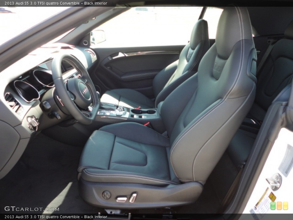 Black Interior Photo for the 2013 Audi S5 3.0 TFSI quattro Convertible #71712364