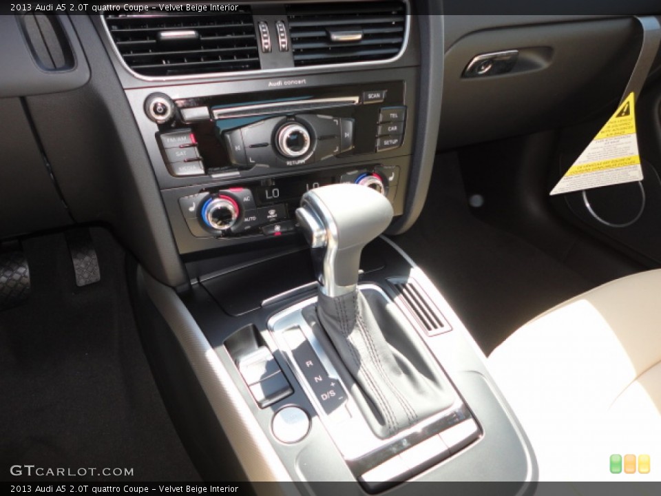 Velvet Beige Interior Transmission for the 2013 Audi A5 2.0T quattro Coupe #71713117