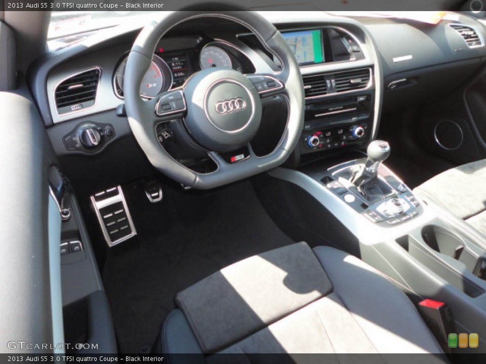 Black Interior Photo for the 2013 Audi S5 3.0 TFSI quattro Coupe #71713405