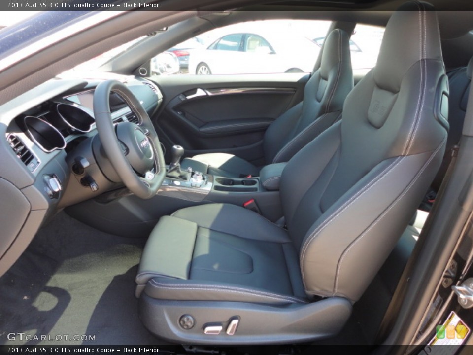 Black Interior Photo for the 2013 Audi S5 3.0 TFSI quattro Coupe #71713489
