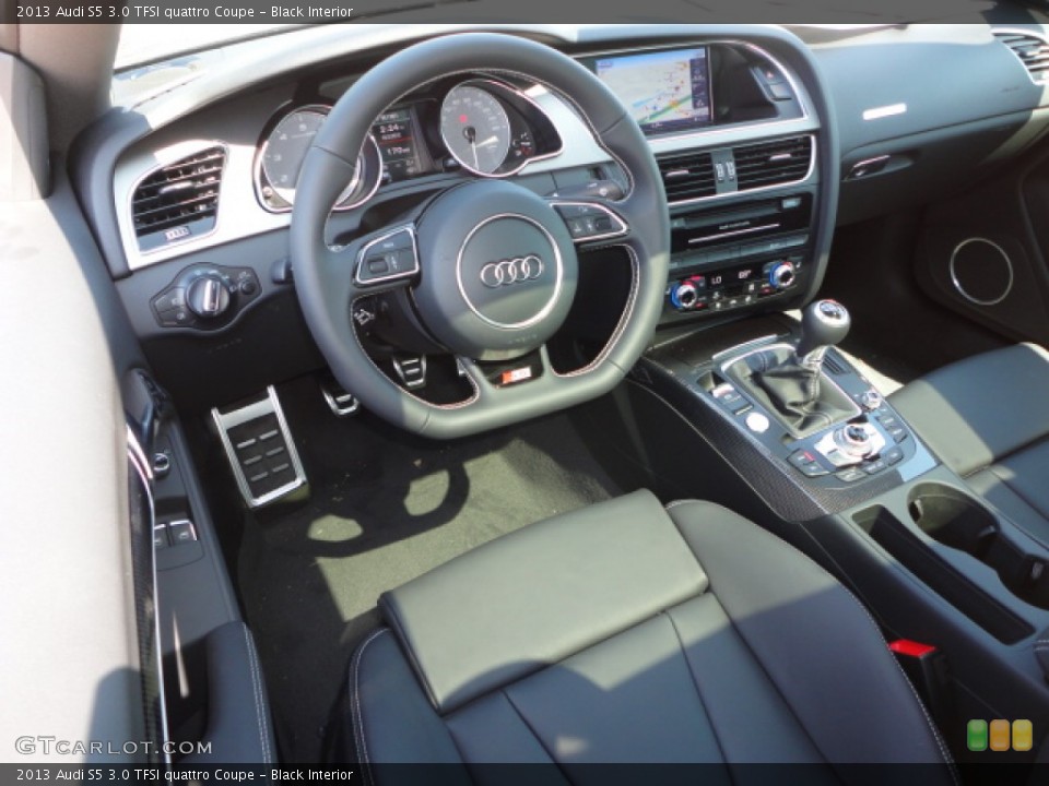 Black Interior Prime Interior for the 2013 Audi S5 3.0 TFSI quattro Coupe #71713510