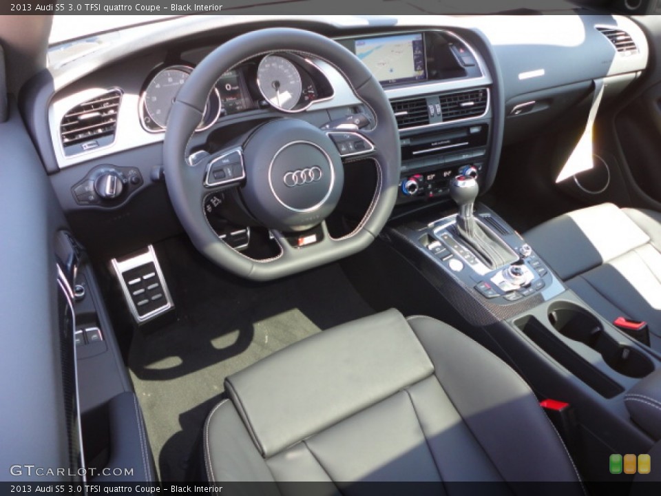 Black Interior Prime Interior for the 2013 Audi S5 3.0 TFSI quattro Coupe #71713627