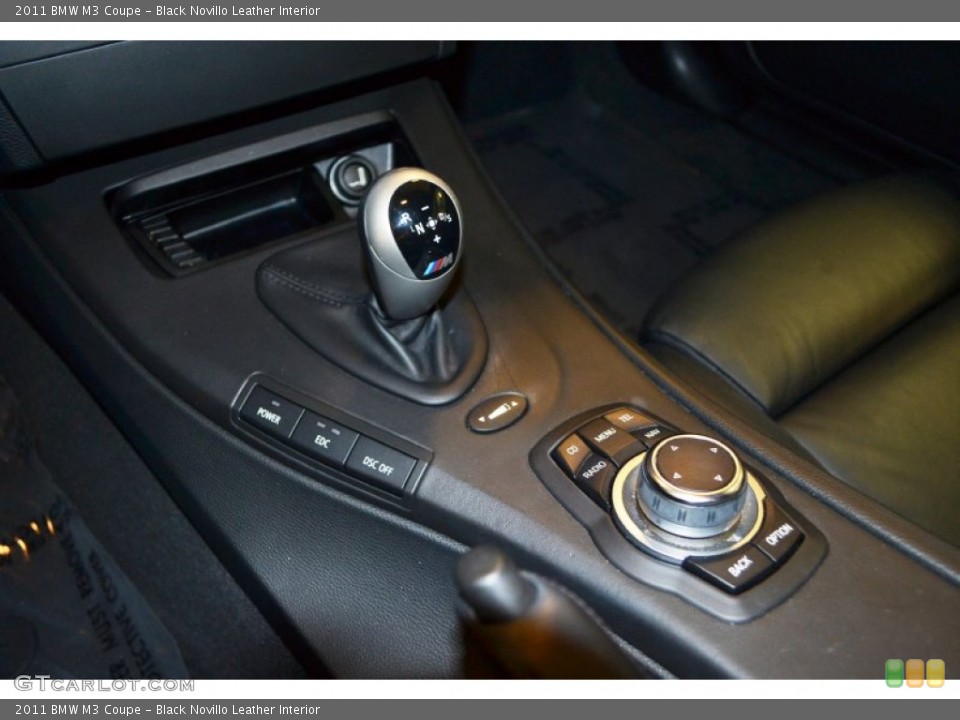 Black Novillo Leather Interior Transmission for the 2011 BMW M3 Coupe #71714296