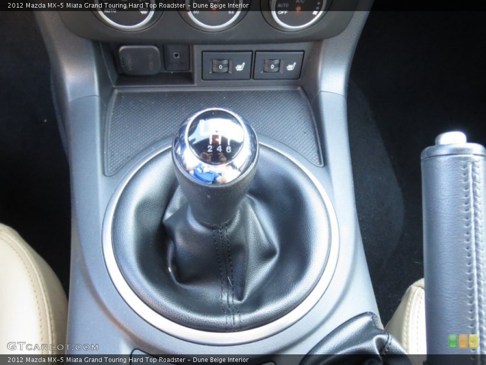 Dune Beige Interior Transmission for the 2012 Mazda MX-5 Miata Grand Touring Hard Top Roadster #71717992