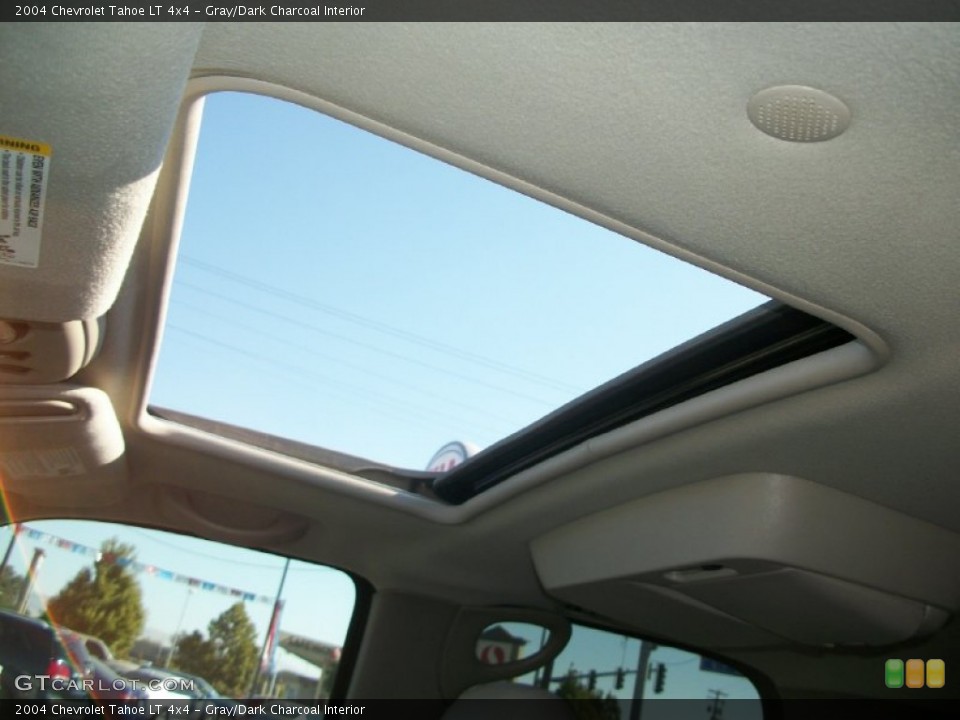 Gray/Dark Charcoal Interior Sunroof for the 2004 Chevrolet Tahoe LT 4x4 #71720551