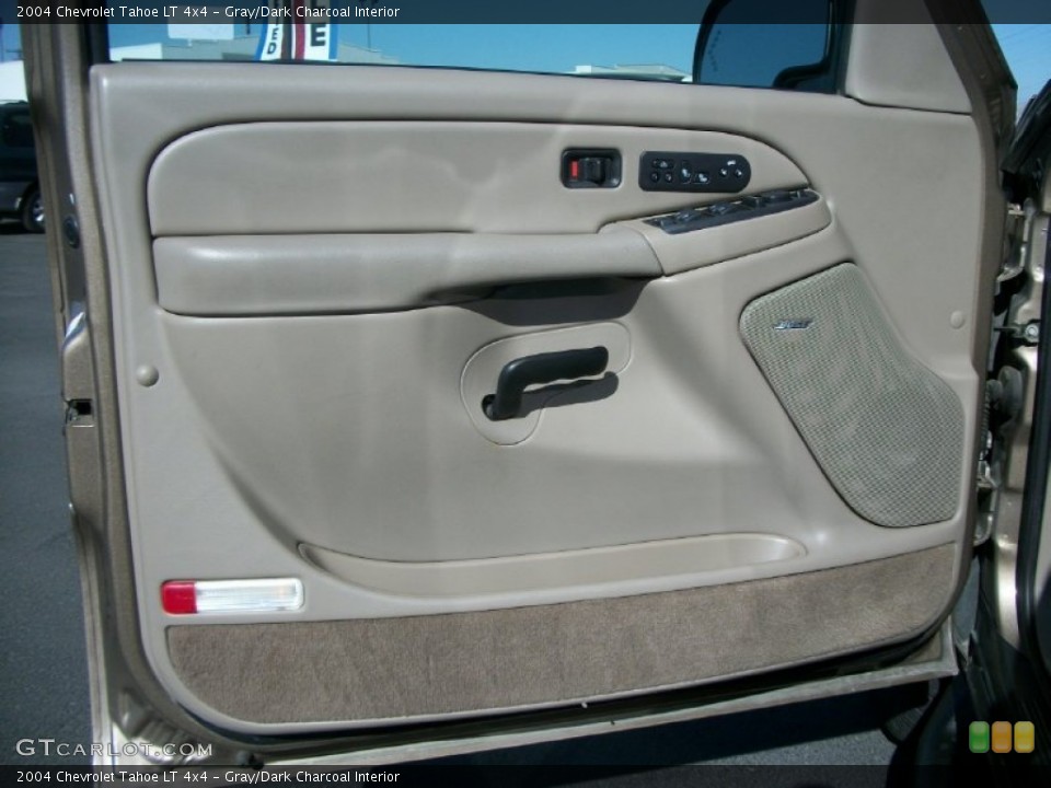 Gray/Dark Charcoal Interior Door Panel for the 2004 Chevrolet Tahoe LT 4x4 #71720566