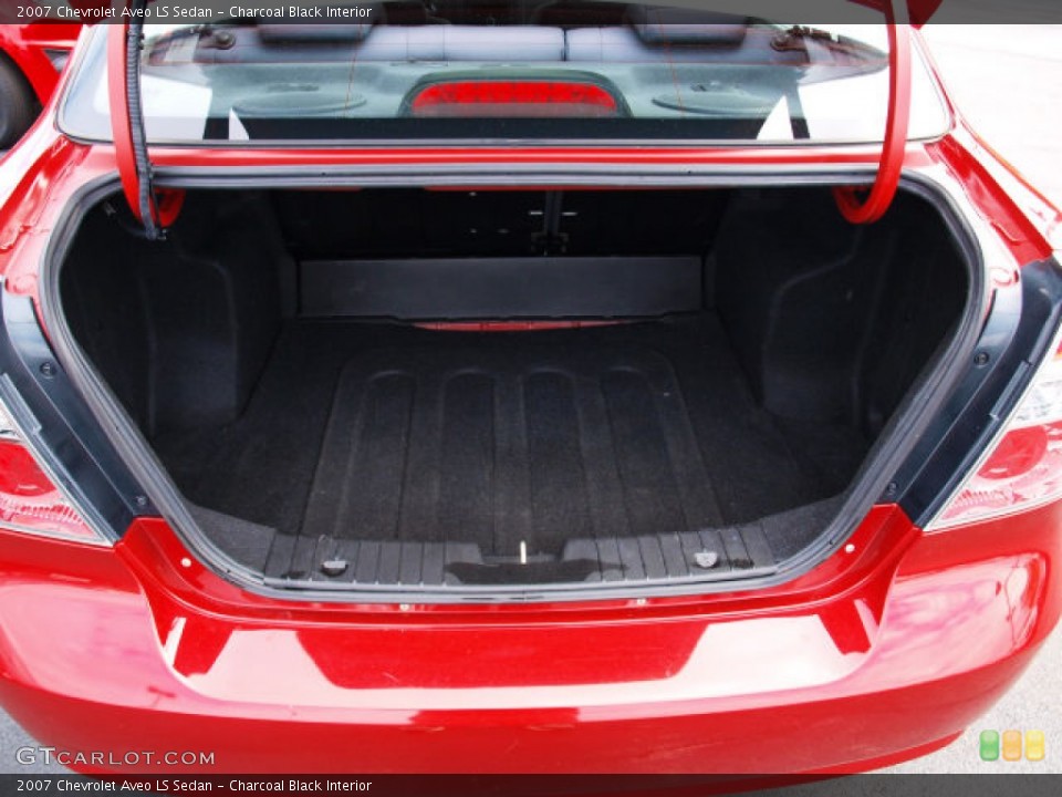 Charcoal Black Interior Trunk for the 2007 Chevrolet Aveo LS Sedan #71721634