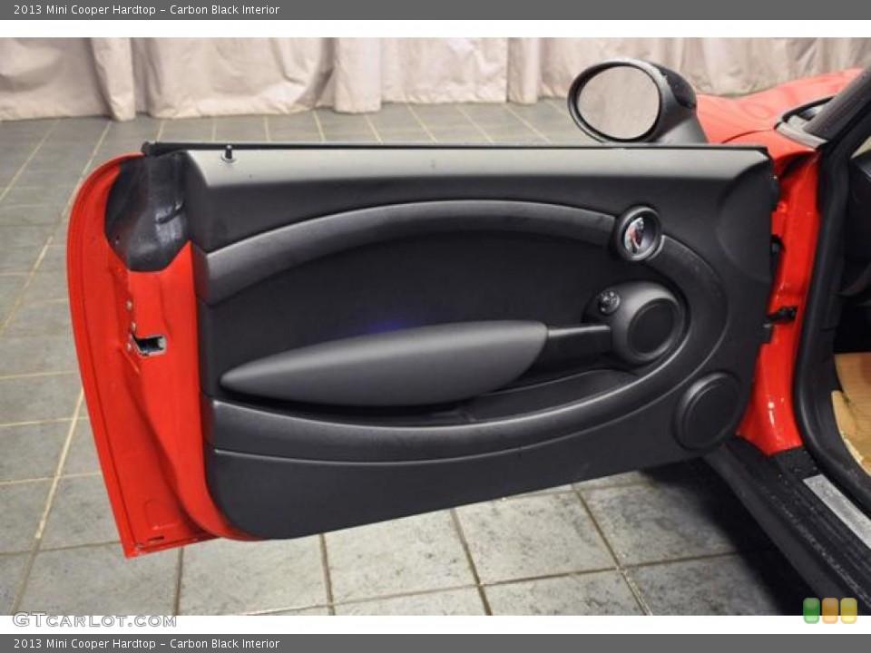Carbon Black Interior Door Panel for the 2013 Mini Cooper Hardtop #71722936