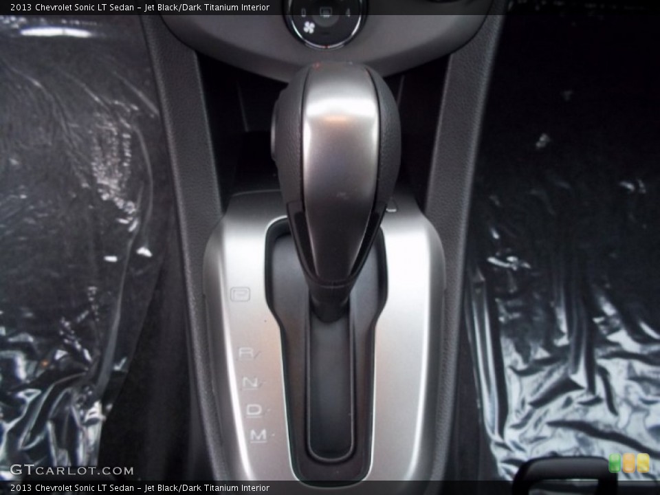 Jet Black/Dark Titanium Interior Transmission for the 2013 Chevrolet Sonic LT Sedan #71724902
