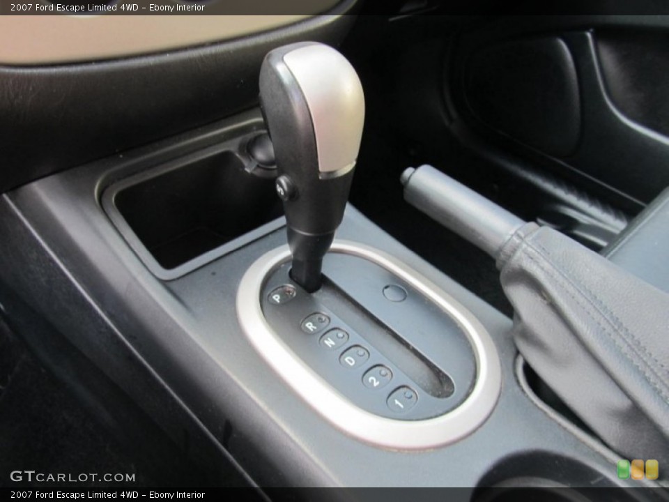 Ebony Interior Transmission for the 2007 Ford Escape Limited 4WD #71725874