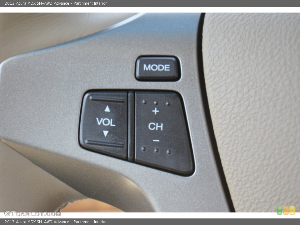 Parchment Interior Controls for the 2013 Acura MDX SH-AWD Advance #71726537