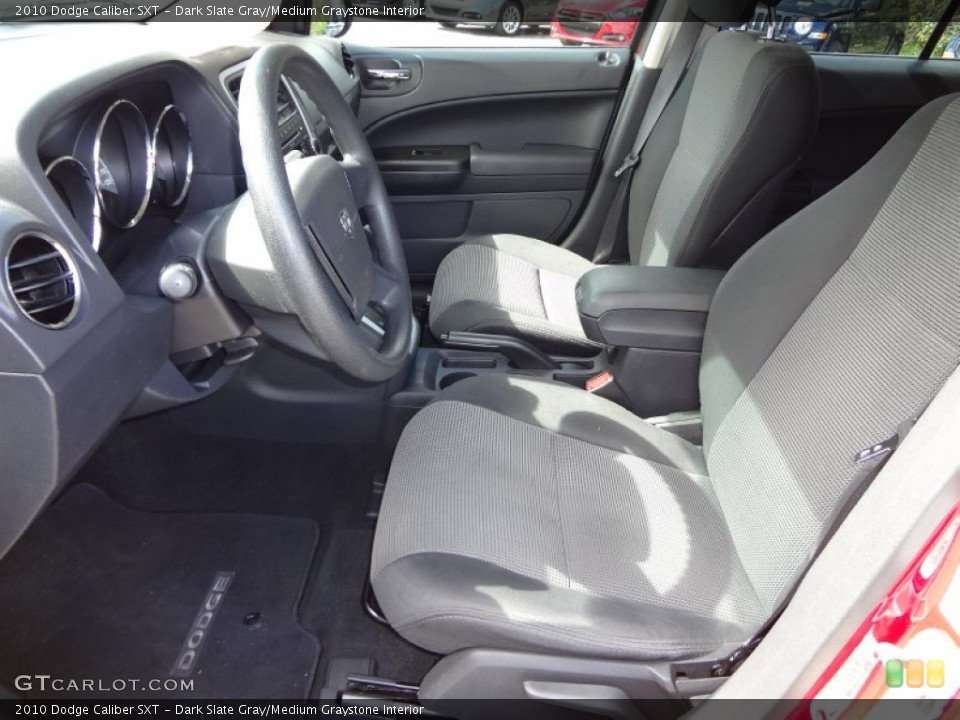 Dark Slate Gray/Medium Graystone Interior Front Seat for the 2010 Dodge Caliber SXT #71726915