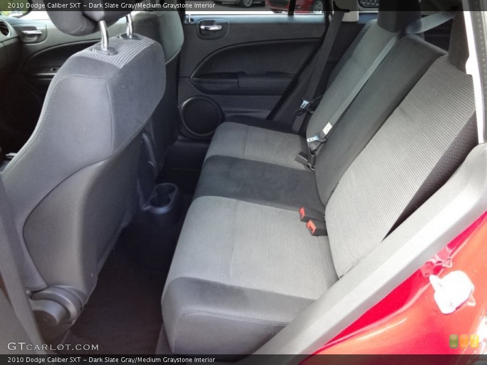 Dark Slate Gray/Medium Graystone Interior Rear Seat for the 2010 Dodge Caliber SXT #71726926