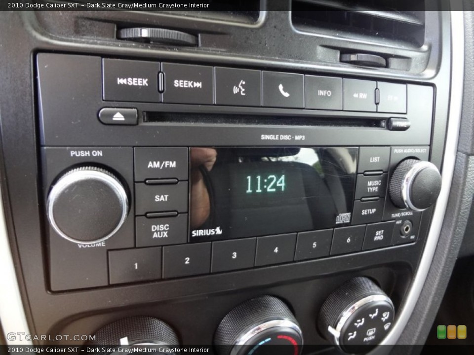 Dark Slate Gray/Medium Graystone Interior Audio System for the 2010 Dodge Caliber SXT #71727092