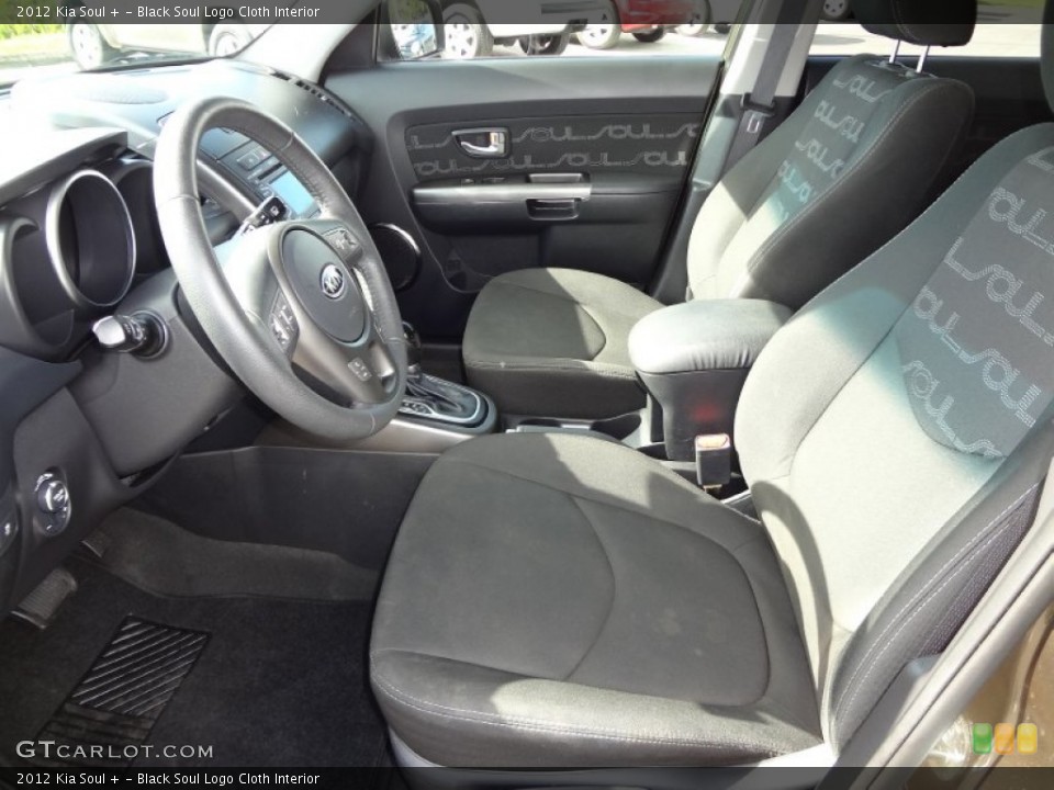 Black Soul Logo Cloth Interior Photo for the 2012 Kia Soul + #71727833