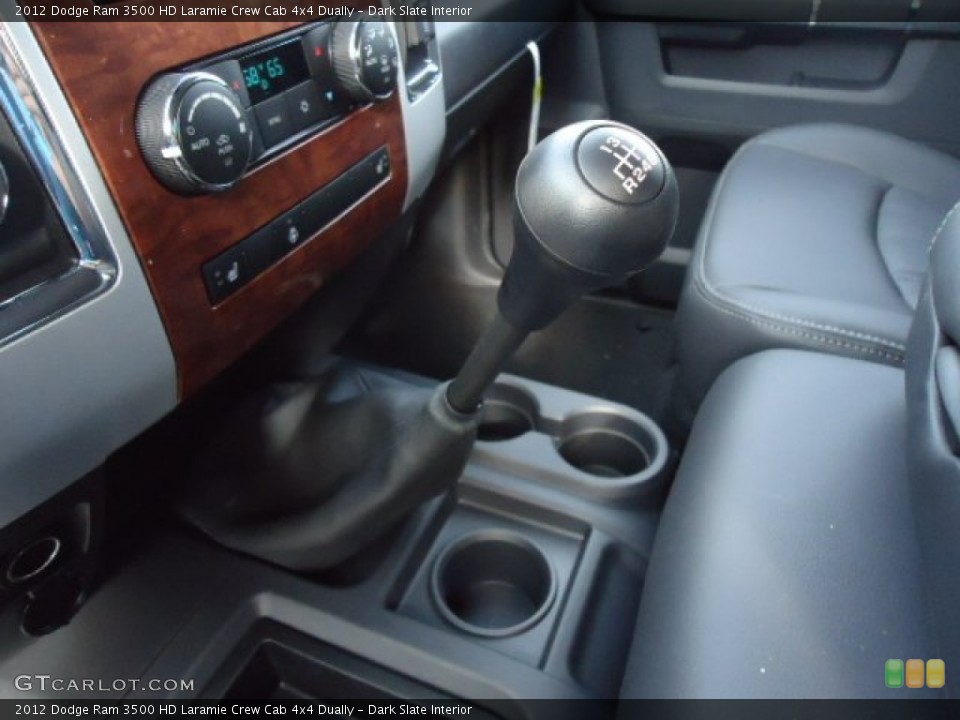 Dark Slate Interior Transmission for the 2012 Dodge Ram 3500 HD Laramie Crew Cab 4x4 Dually #71728460