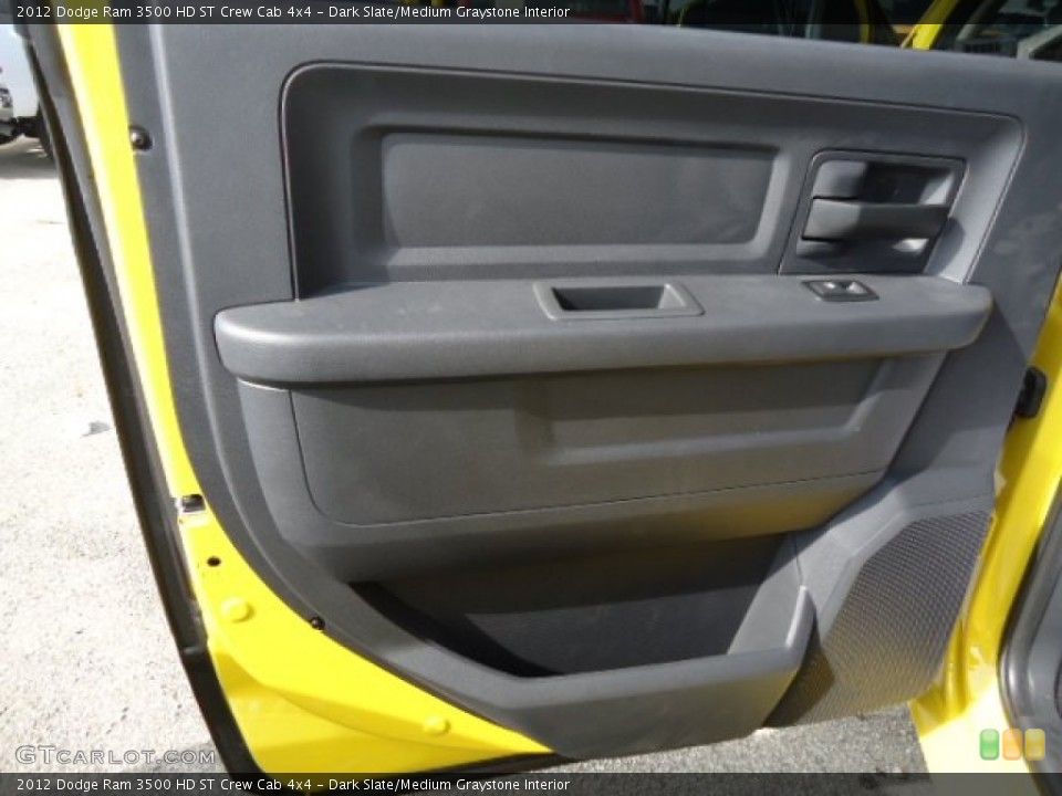 Dark Slate/Medium Graystone Interior Door Panel for the 2012 Dodge Ram 3500 HD ST Crew Cab 4x4 #71729804