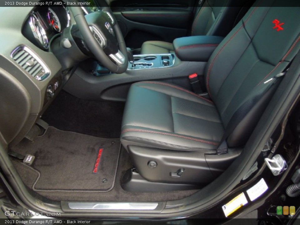 Black Interior Photo for the 2013 Dodge Durango R/T AWD #71730125