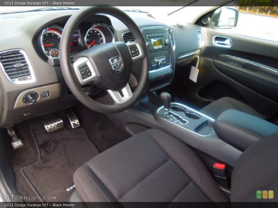 Black Interior Prime Interior for the 2013 Dodge Durango SXT #71730548