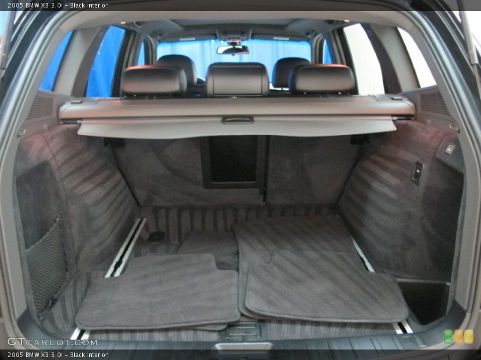 Black Interior Trunk for the 2005 BMW X3 3.0i #71730944
