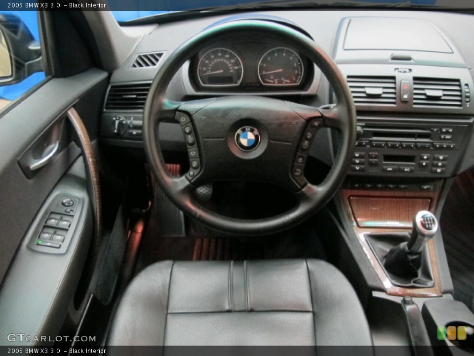 Black Interior Dashboard for the 2005 BMW X3 3.0i #71731061