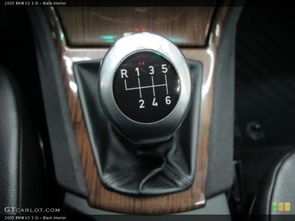 Black Interior Transmission for the 2005 BMW X3 3.0i #71731118