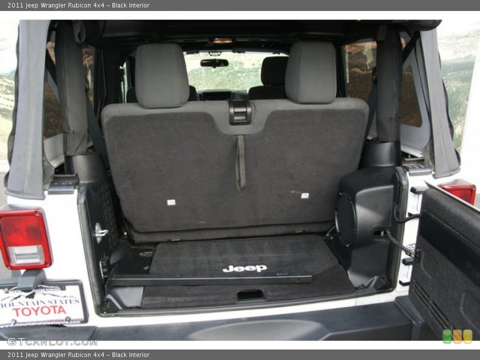 Black Interior Trunk for the 2011 Jeep Wrangler Rubicon 4x4 #71731802