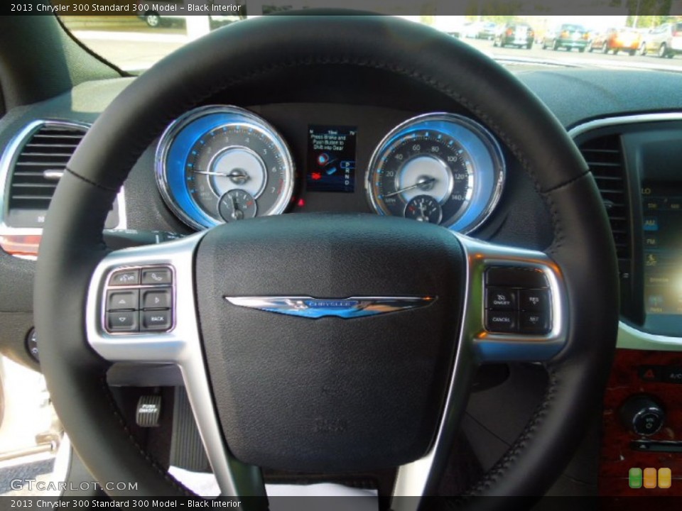 Black Interior Steering Wheel for the 2013 Chrysler 300  #71731853