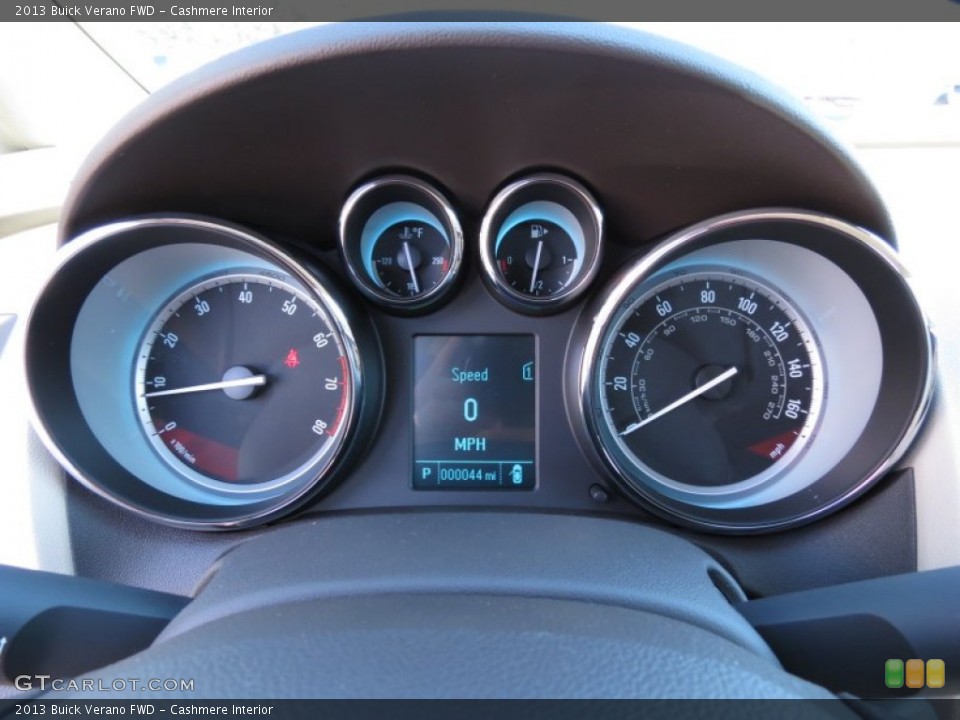 Cashmere Interior Gauges for the 2013 Buick Verano FWD #71732489