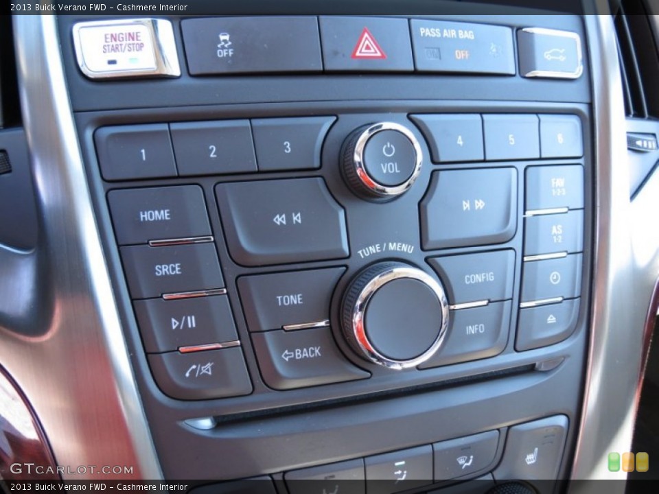 Cashmere Interior Controls for the 2013 Buick Verano FWD #71732510