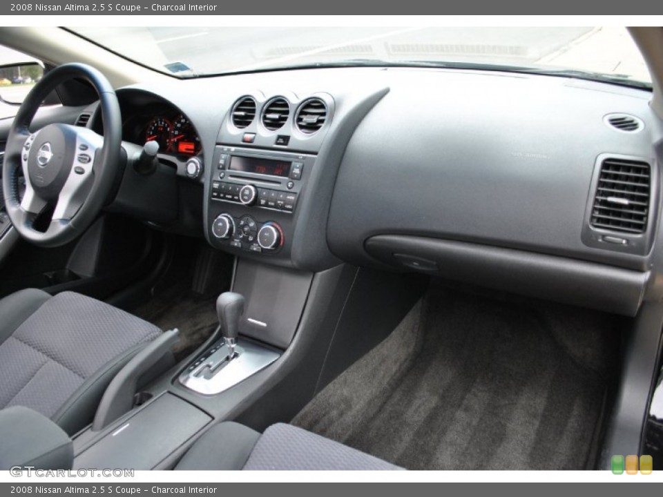 Charcoal Interior Dashboard for the 2008 Nissan Altima 2.5 S Coupe #71732768