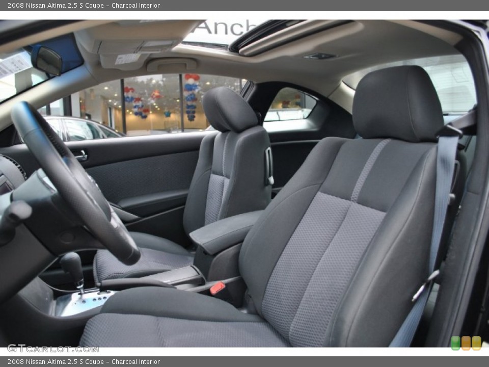 Charcoal Interior Photo for the 2008 Nissan Altima 2.5 S Coupe #71732806